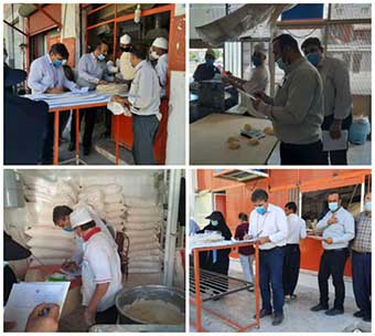 اجرای طرح ارتقا و کیفیت نان در شهرستان دزفول 