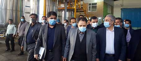 وزیر صنعت، معدن و تجارت از ۶ شرکت تولیدی و صنعتی در شهرستان های کرخه ،شوش و دزفول بازدید کرد.